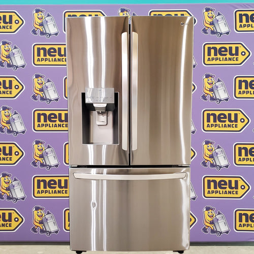 Pictures of LG Stainless STeel 28 cu ft 3 Door French Door Refrigerator with SlimSpacePlus Ice System LRFS28XBS - Scratch & Dent - Minor - Neu Appliance Outlet - Discount Appliance Outlet in Austin, Tx