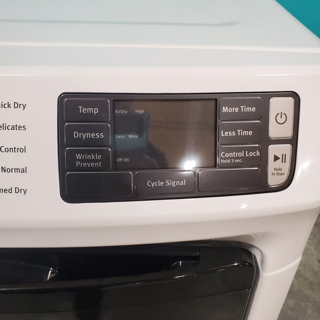 Pictures of Maytag Front Load 4.8 Cu. Ft. Washer with 16 Hour Fresh Hold Option MHW6630HW - Scratch and Dent (Moderate) and Maytag Front Load 7.3 Cu. Ft. Electric Dryer with Extra Power and Quick Dry Cycle MED5630HW - Open Box - Neu Appliance Outlet - Discount Appliance Outlet in Austin, Tx