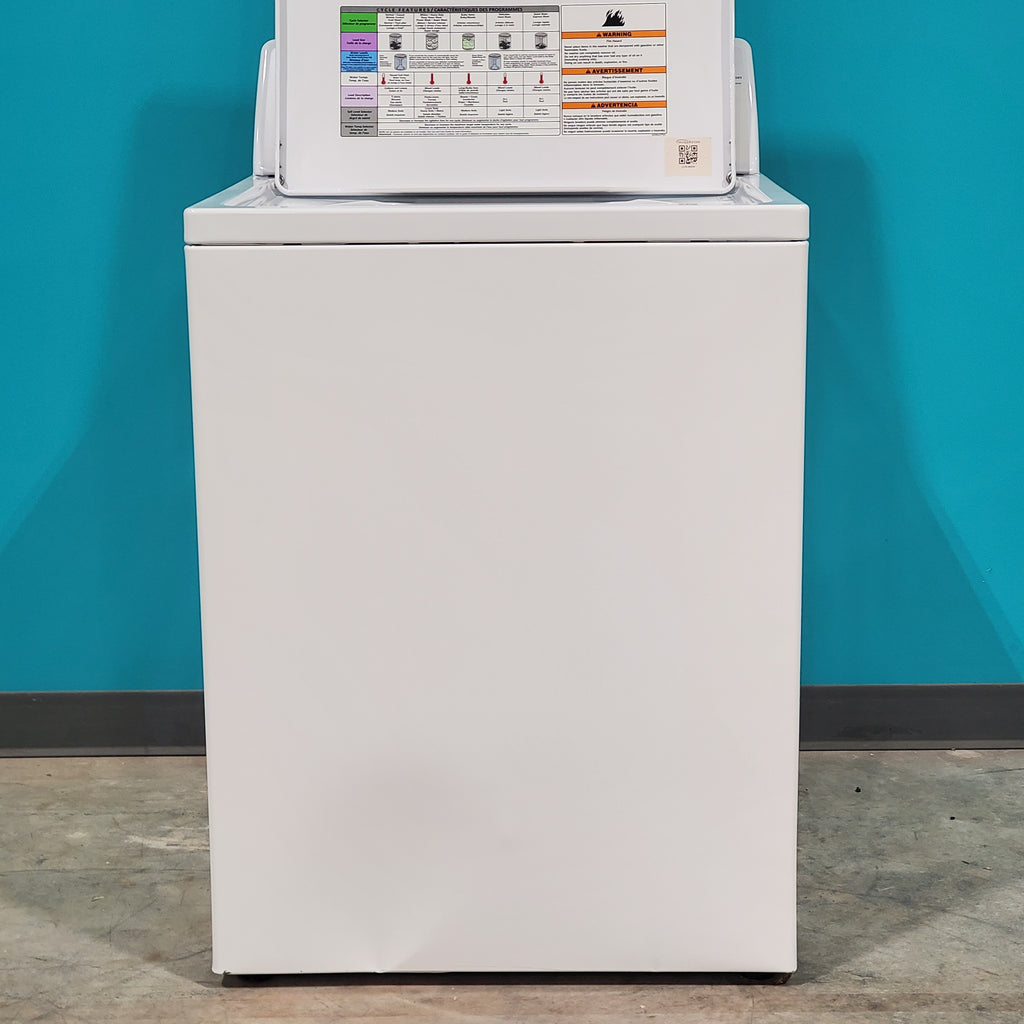 Pictures of Kenmore Top Load 4.2 cu ft Capacity Washing Machine with Triple Action Agitator with Deep Fill Option and ENERGY STAR Kenmore 7.4 cu. ft. Electric Dryer with Auto-Dry - Certified Refurbished - Neu Appliance Outlet - Discount Appliance Outlet in Austin, Tx