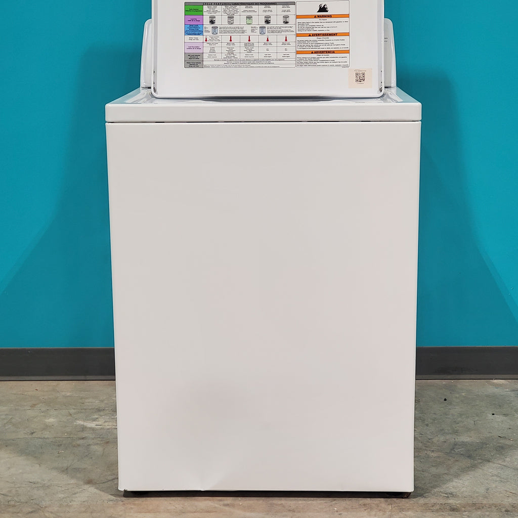 Pictures of Kenmore Top Load 4.2 cu ft Capacity Washing Machine with Triple Action Agitator with Deep Fill Option and ENERGY STAR Kenmore 7.4 cu. ft. Electric Dryer with Auto-Dry - Certified Refurbished - Neu Appliance Outlet - Discount Appliance Outlet in Austin, Tx
