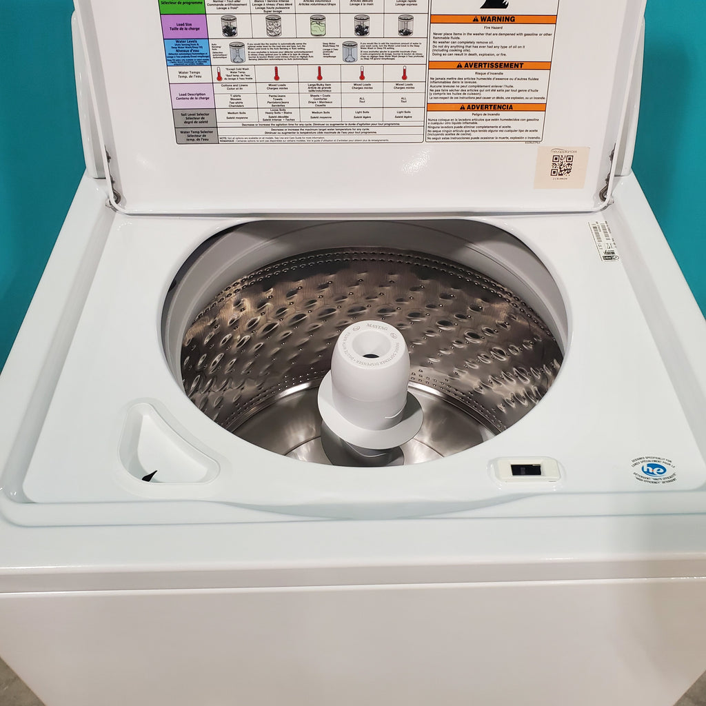 Pictures of Kenmore Top Load 4.2 cu ft Capacity Washing Machine with Triple Action Agitator with Deep Fill Option and ENERGY STAR Kenmore 7.4 cu. ft. Electric Dryer with Auto-Dry - Certified Refurbished - Neu Appliance Outlet - Discount Appliance Outlet in Austin, Tx