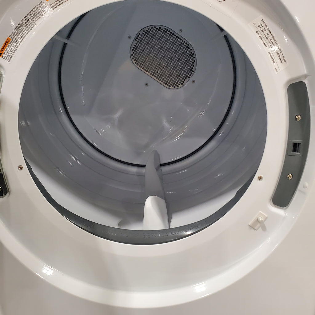 Pictures of Electrolux 300 Series Laundry Tower Single Unit Washer & Electric Dryer with LuxCare® Wash System ELTE7300AW - Scratch & Dent - Minor - Neu Appliance Outlet - Discount Appliance Outlet in Austin, Tx