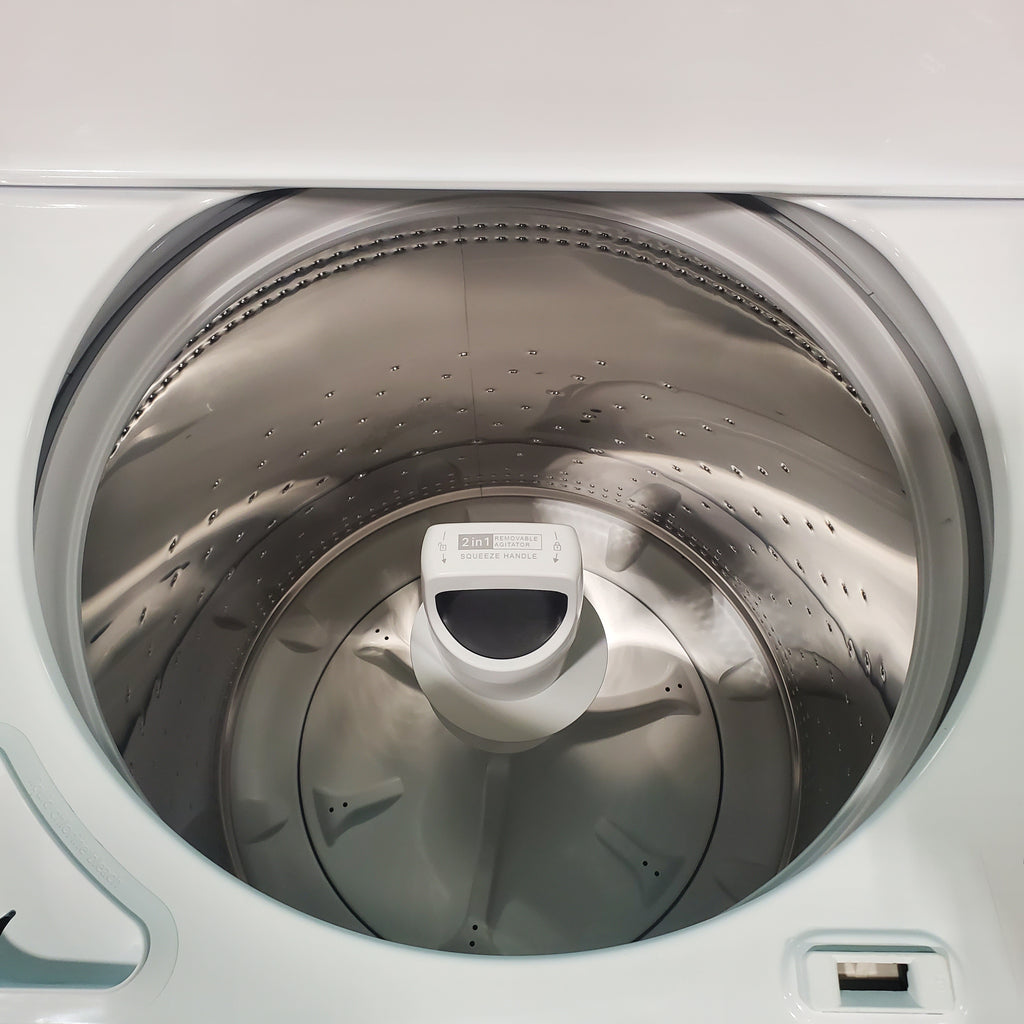 Pictures of Whirlpool 3.8–3.9 Cu. Ft. Top Load Washer with 2 in 1 Removable Agitator and Soil Level Selection WTW4957PW - Open Box - Neu Appliance Outlet - Discount Appliance Outlet in Austin, Tx