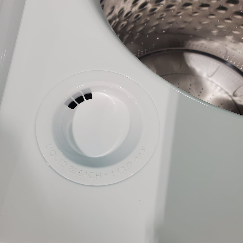 Pictures of Top Load Maytag 4.8 cu ft Power Impeller Washer with Extra Power Option and Deep Fill MVW5430MW - Scratch & Dent - Minor - Neu Appliance Outlet - Discount Appliance Outlet in Austin, Tx
