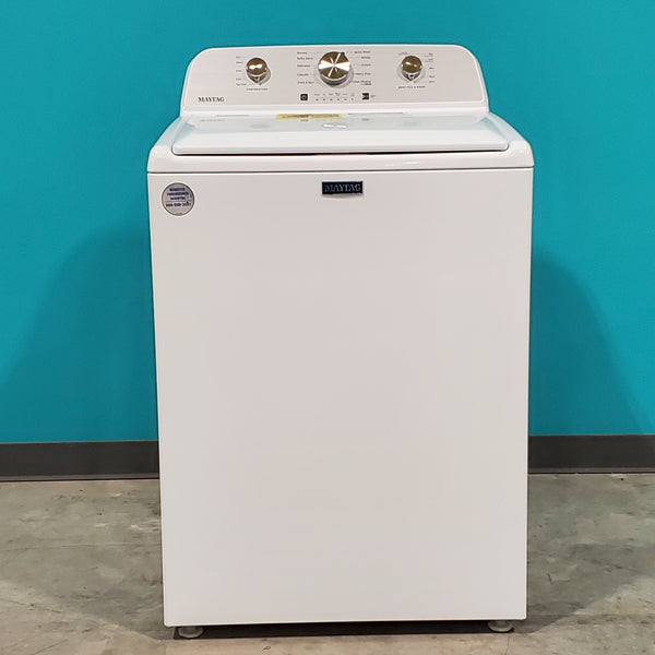 Top Load Maytag 4.8 cu ft Power Impeller Washer with Extra Power Option and Deep Fill MVW4505MW - Open Box