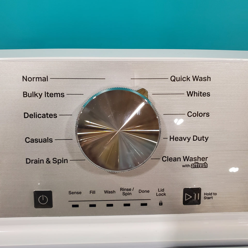 Pictures of Top Load Maytag 4.8 cu ft Power Impeller Washer with Extra Power Option and Deep Fill MVW4505MW - Open Box - Neu Appliance Outlet - Discount Appliance Outlet in Austin, Tx