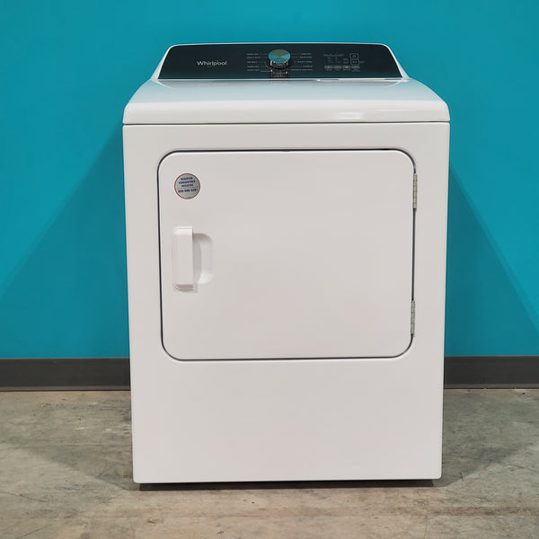 Top Load Style Electric Moisture Sensing 7.0 Cu. Ft. Dryer with Steam and Wrinkle Shield™ Option WED5050LW - Open Box