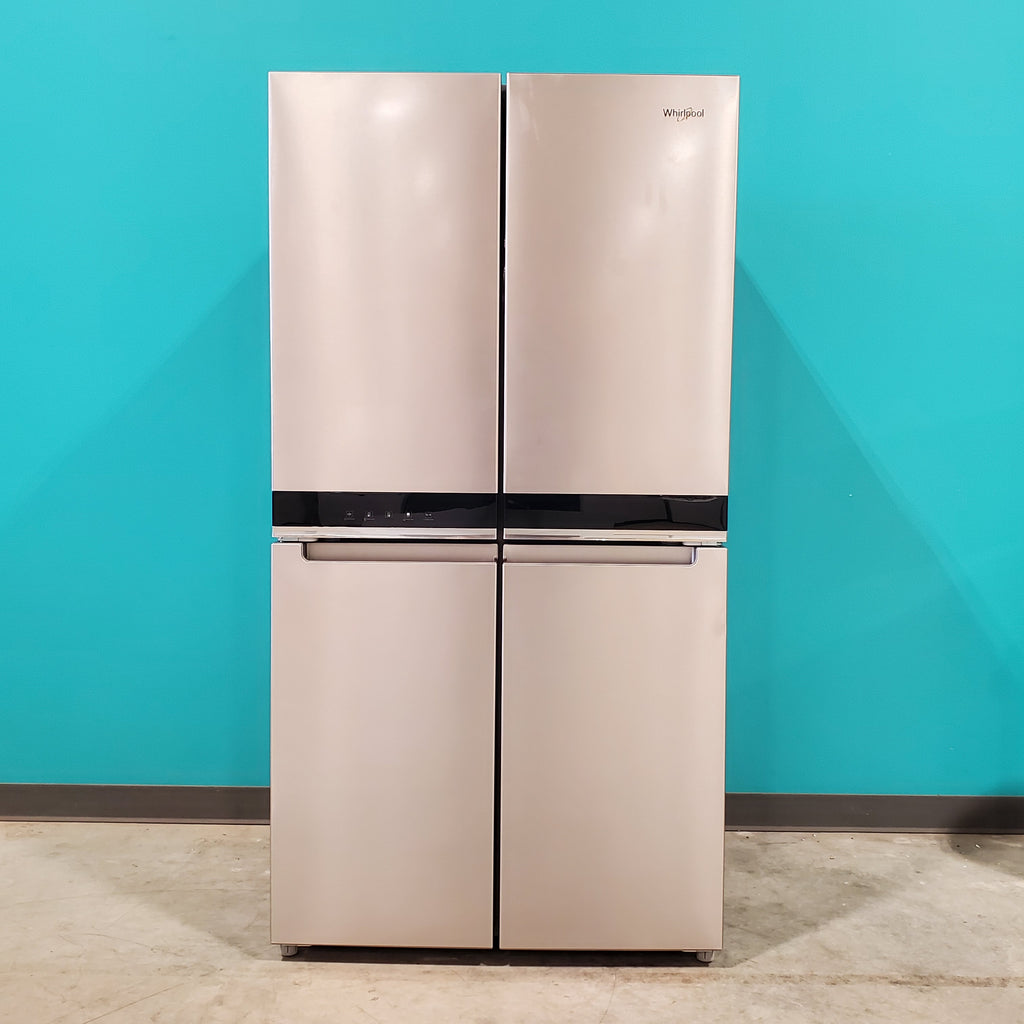 Pictures of Whirlpool Fingerprint-Resistant Stainless 36-inch Wide Counter Depth 4 Door 19.4 cu. ft. Refrigerator with Flexible ice bin WRQA59CNKZ - Open Box - Neu Appliance Outlet - Discount Appliance Outlet in Austin, Tx
