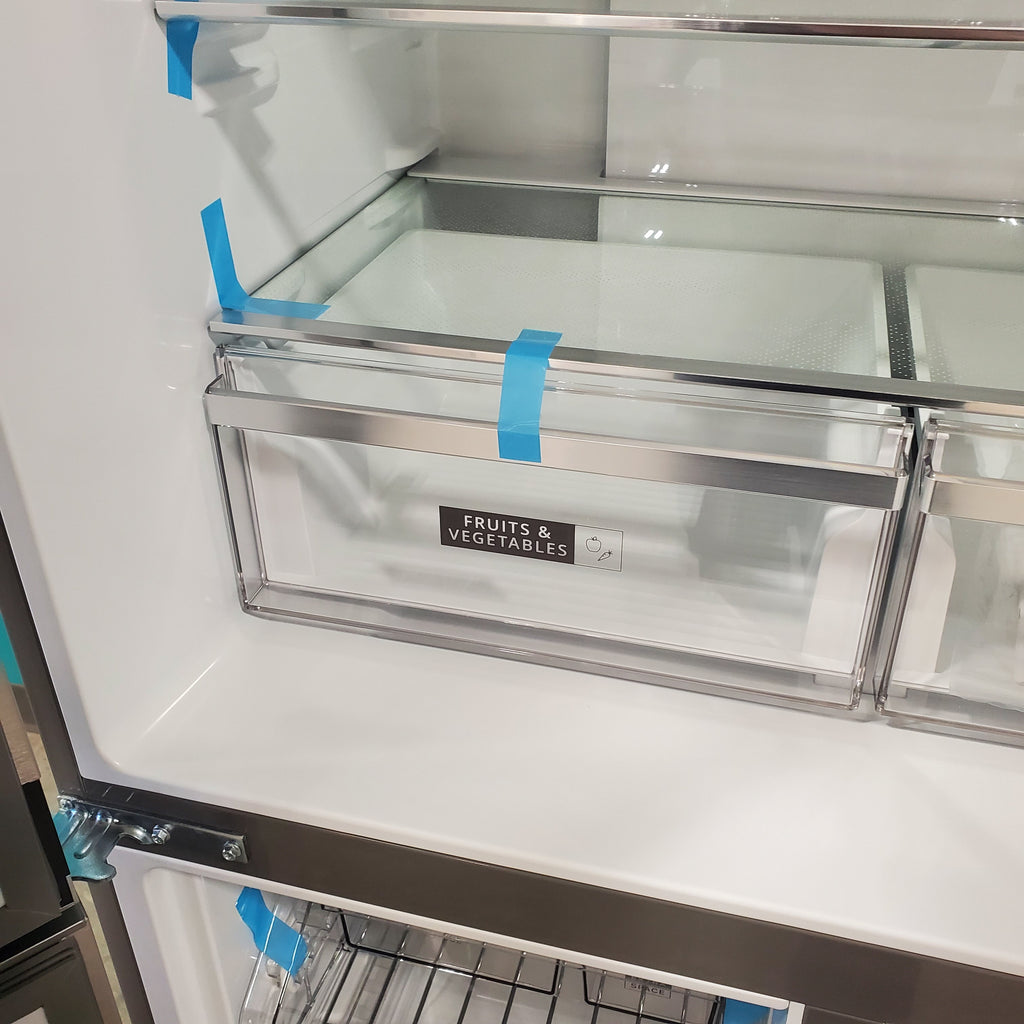 Pictures of Whirlpool Fingerprint-Resistant Stainless 36-inch Wide Counter Depth 4 Door 19.4 cu. ft. Refrigerator with Flexible ice bin WRQA59CNKZ - Open Box - Neu Appliance Outlet - Discount Appliance Outlet in Austin, Tx