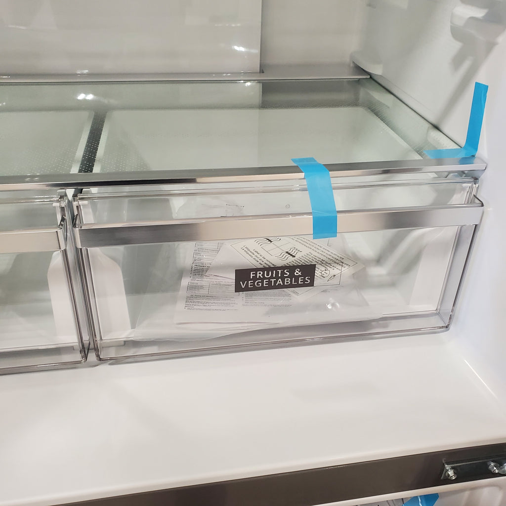 Pictures of Whirlpool Fingerprint-Resistant Stainless 36-inch Wide Counter Depth 4 Door 19.4 cu. ft. Refrigerator with Flexible ice bin WRQA59CNKZ - Open Box - Neu Appliance Outlet - Discount Appliance Outlet in Austin, Tx