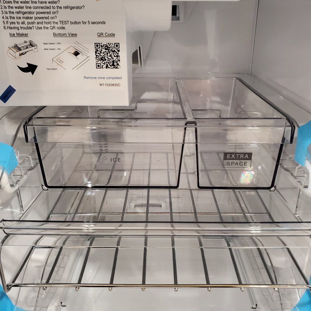 Pictures of Whirlpool Fingerprint-Resistant Stainless 36-inch Wide Counter Depth 4 Door 19.4 cu. ft. Refrigerator with Flexible ice bin WRQA59CNKZ - Open Box - Neu Appliance Outlet - Discount Appliance Outlet in Austin, Tx