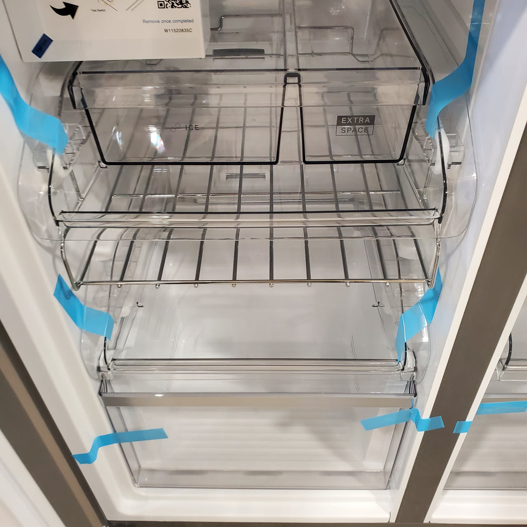 Pictures of Whirlpool Fingerprint-Resistant Stainless 36-inch Wide Counter Depth 4 Door 19.4 cu. ft. Refrigerator with Flexible ice bin WRQA59CNKZ - Open Box - Neu Appliance Outlet - Discount Appliance Outlet in Austin, Tx
