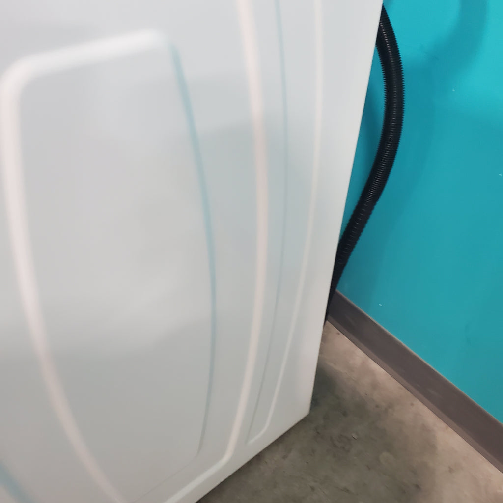 Pictures of Maytag Front Load 4.8 Cu. Ft. Washer with 16 Hour Fresh Hold Option MHW6630HW - Scratch and Dent (Moderate) and Maytag Front Load 7.3 Cu. Ft. Electric Dryer with Extra Power and Quick Dry Cycle MED5630HW - Open Box - Neu Appliance Outlet - Discount Appliance Outlet in Austin, Tx