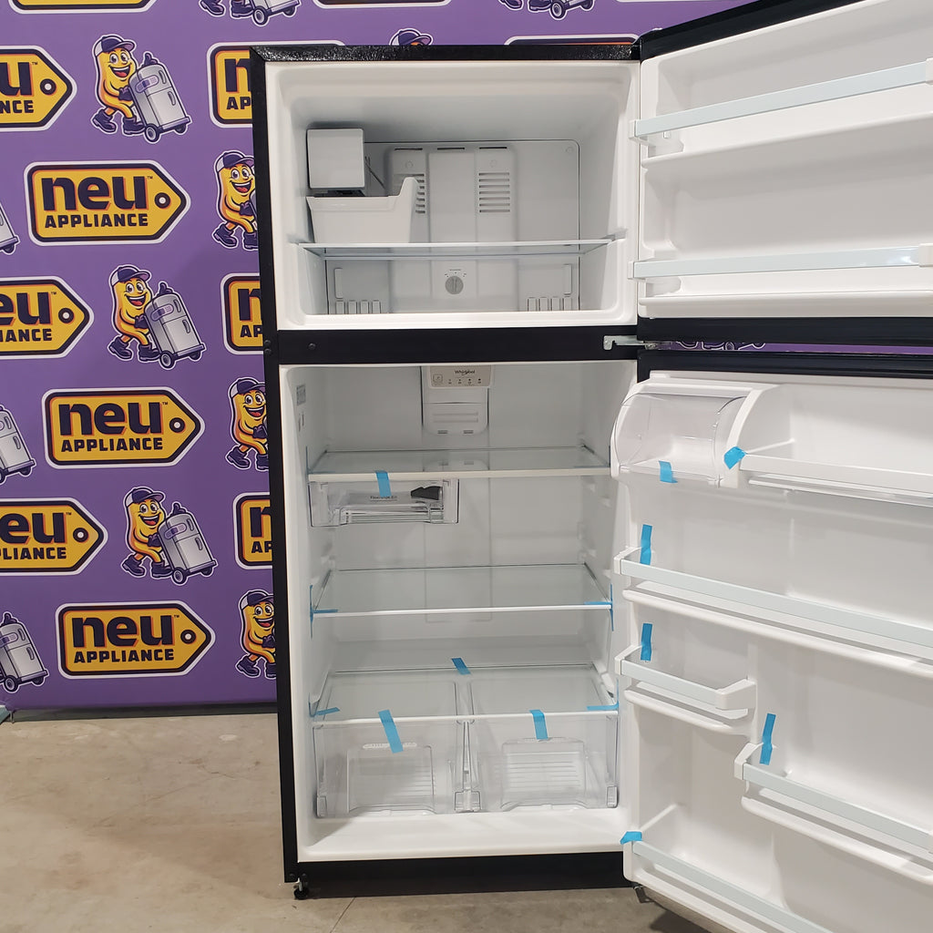 Pictures of Whirlpool Wide Top Freezer 30 Inch 18 cu. ft. Refrigerator with Flexi-Side Bin WRT318FMDB - Scratch and Dent (Minor) - Neu Appliance Outlet - Discount Appliance Outlet in Austin, Tx