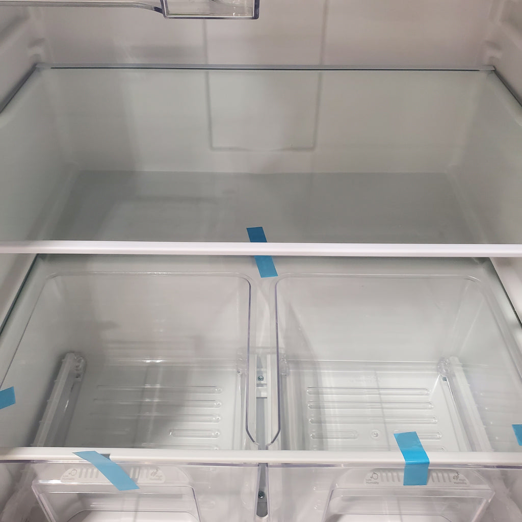 Pictures of Whirlpool Wide Top Freezer 30 Inch 18 cu. ft. Refrigerator with Flexi-Side Bin WRT318FMDB - Scratch and Dent (Minor) - Neu Appliance Outlet - Discount Appliance Outlet in Austin, Tx