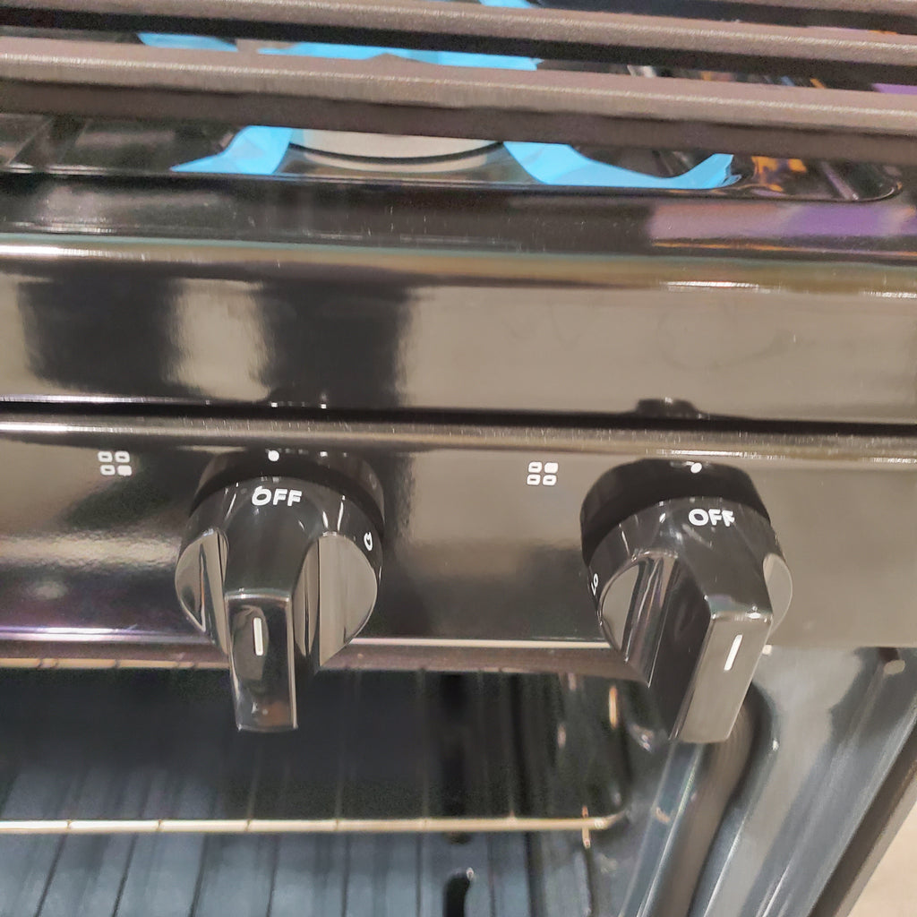 Pictures of Whirlpool Black 5.0 Cu. Ft. Freestanding Gas Range with Storage Drawer and Two SpeedHeat™ Burners WFG515S0MB - Open Box - Neu Appliance Outlet - Discount Appliance Outlet in Austin, Tx