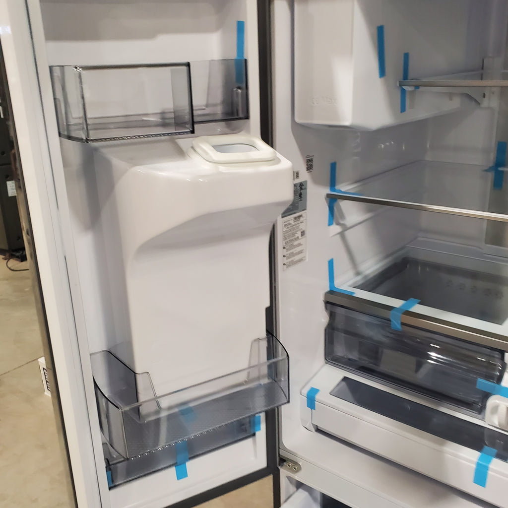 Pictures of Samsung Stainless Steel 31 cu. ft. Mega Capacity 3-Door French Door Refrigerator with Four Types of Ice RF32CG5400SR - Open Box - Neu Appliance Outlet - Discount Appliance Outlet in Austin, Tx