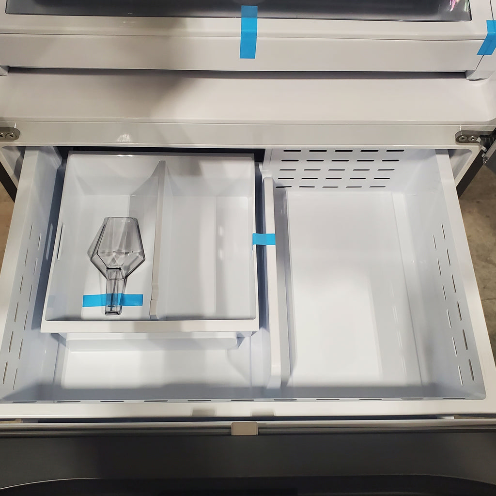 Pictures of Samsung Stainless Steel 31 cu. ft. Mega Capacity 3-Door French Door Refrigerator with Four Types of Ice RF32CG5400SR - Open Box - Neu Appliance Outlet - Discount Appliance Outlet in Austin, Tx