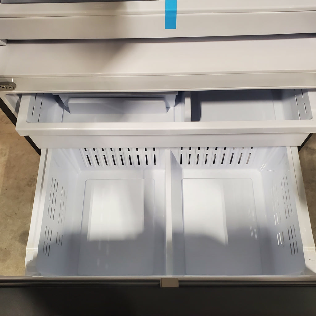 Pictures of Samsung Stainless Steel 31 cu. ft. Mega Capacity 3-Door French Door Refrigerator with Four Types of Ice RF32CG5400SR - Open Box - Neu Appliance Outlet - Discount Appliance Outlet in Austin, Tx