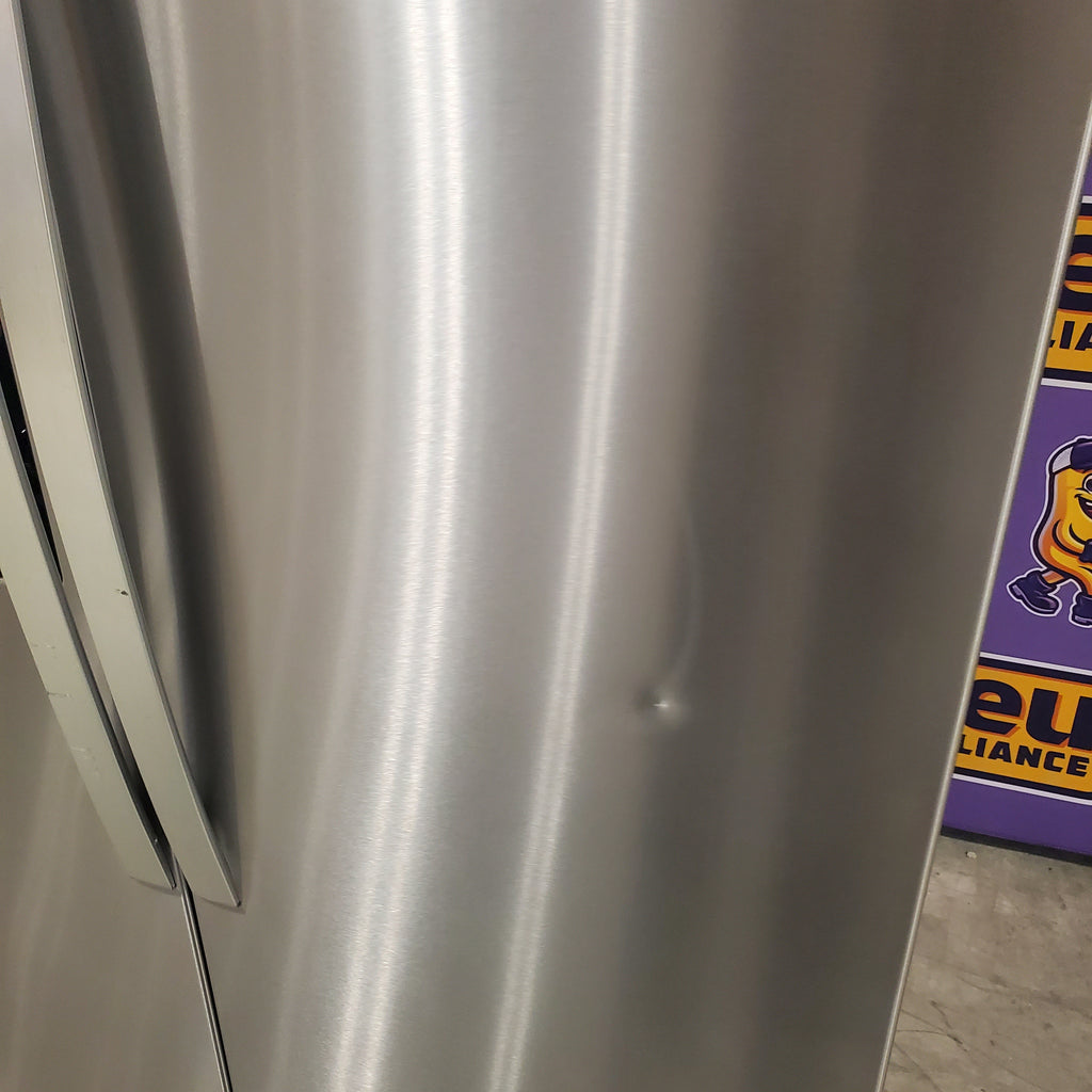 Pictures of Whirlpool Monochromatic Stainless Steel 33-inch Wide Side-by-Side 21 cu. ft. Refrigerator WRS331SDHM - Scratch & Dent - Moderate - Neu Appliance Outlet - Discount Appliance Outlet in Austin, Tx