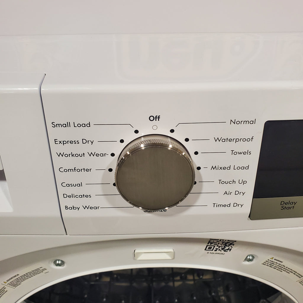 Pictures of Kenmore 24 inch Stackable White 2.2 cu. ft. Steam Front-Load Washer with Accela Wash 2641202 and 4.0 cu. ft. Ventless Front-Load Stackable Front-Load Dryer in White with Stainless Steel Drum 2681202 - Neu Appliance Outlet - Discount Appliance Outlet in Austin, Tx