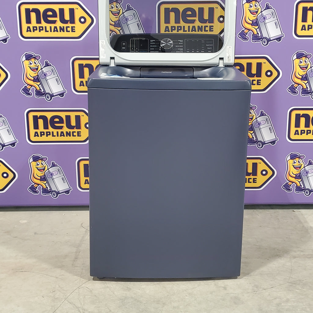 Pictures of GE Profile™ ENERGY STAR® 5.4 cu. ft. Capacity Washer with Smarter Wash Technology and Adaptive SmartDispense - PTW800BPWRS - Scratch & Dent - Minor - Neu Appliance Outlet - Discount Appliance Outlet in Austin, Tx