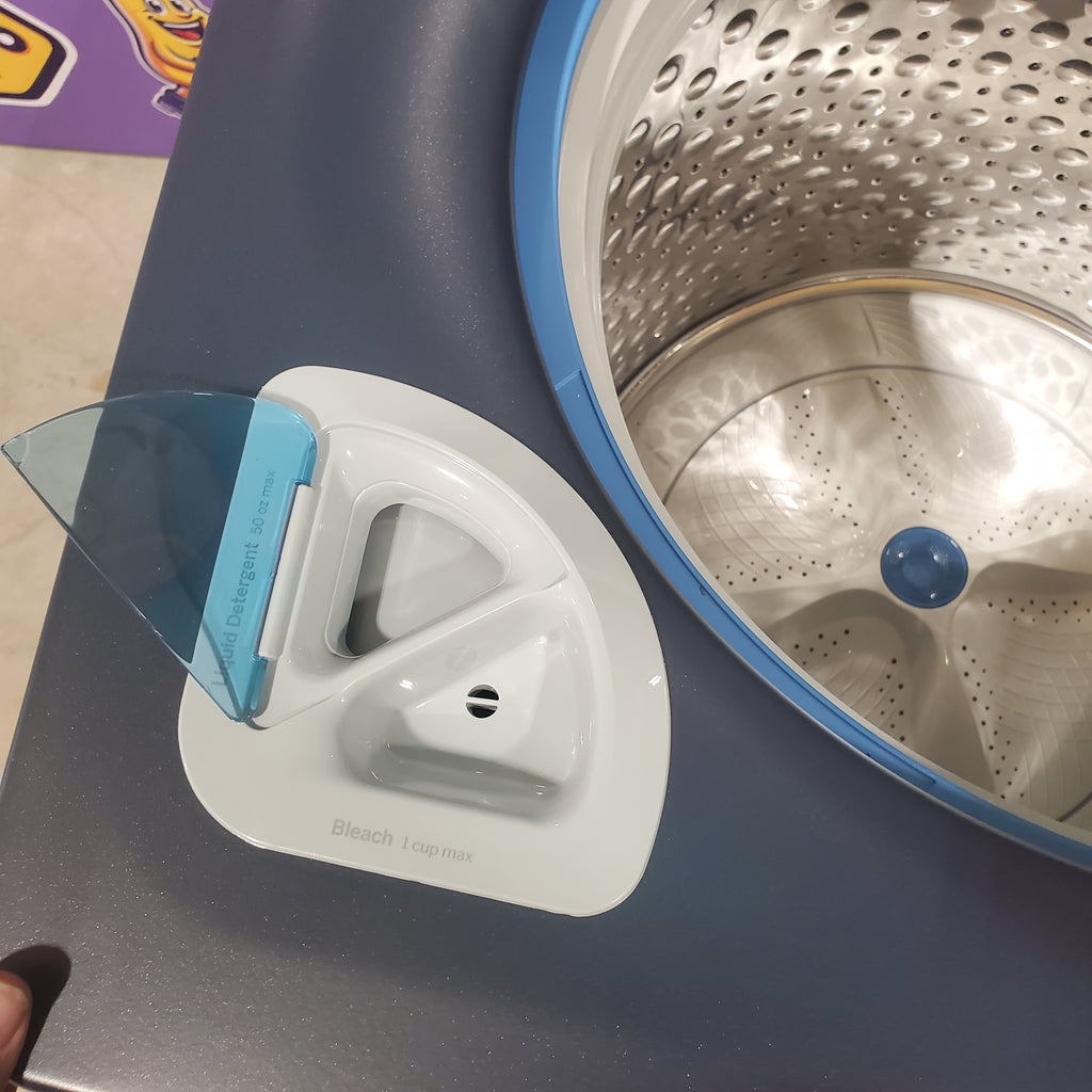 Pictures of GE Profile™ ENERGY STAR® 5.4 cu. ft. Capacity Washer with Smarter Wash Technology and Adaptive SmartDispense - PTW800BPWRS - Scratch & Dent - Minor - Neu Appliance Outlet - Discount Appliance Outlet in Austin, Tx