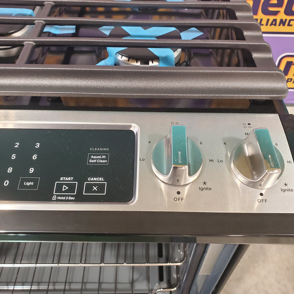 Pictures of Fingerprint Resistant Stainless Steel Whirlpool 5.8 cu. ft. 5 Burner Gas Slide In Range with Air Fry WEG745H0LZ - Scratch & Dent - Minor - Neu Appliance Outlet - Discount Appliance Outlet in Austin, Tx
