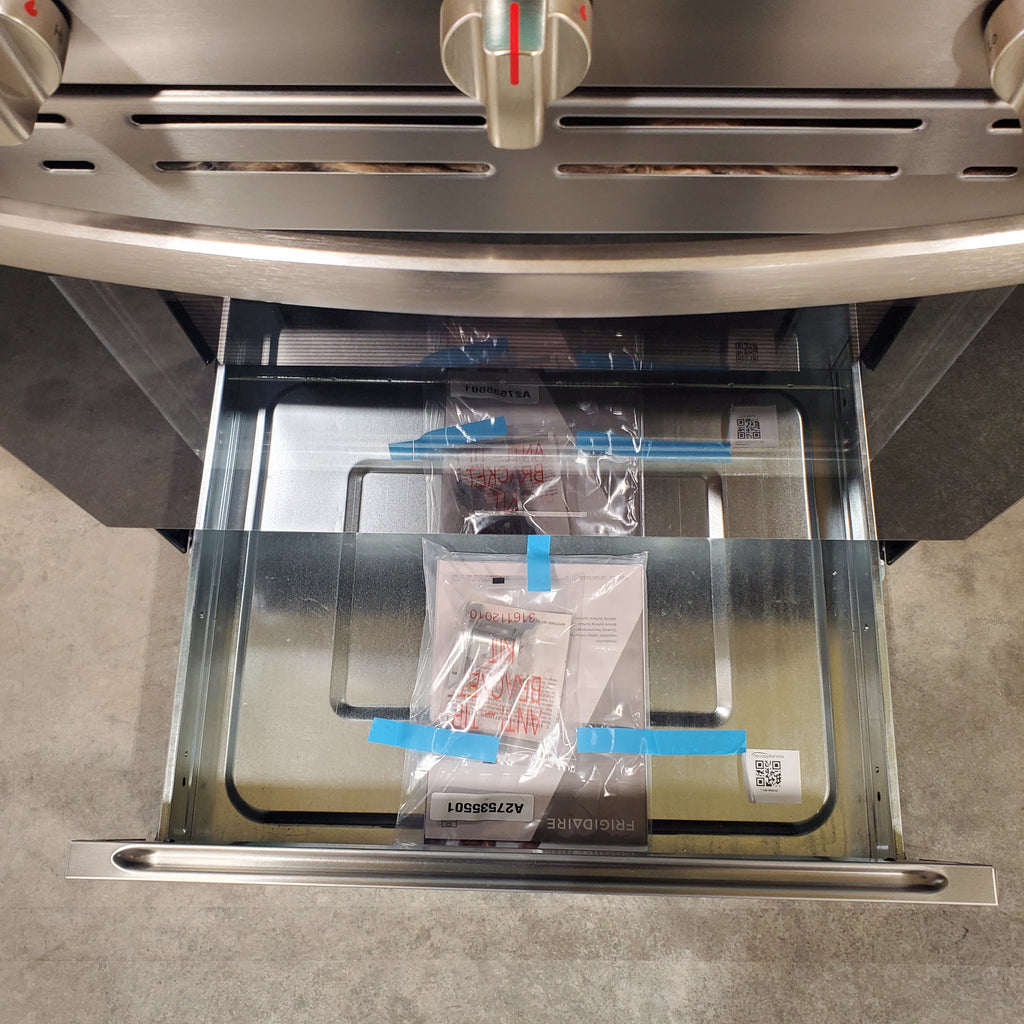Pictures of Frigidaire 30" EasyCare™ Stainless Steel Finish 5 Burner Gas Range with Quick Boil and Even Baking Technology - Scratch & Dent - Minor - Neu Appliance Outlet - Discount Appliance Outlet in Austin, Tx