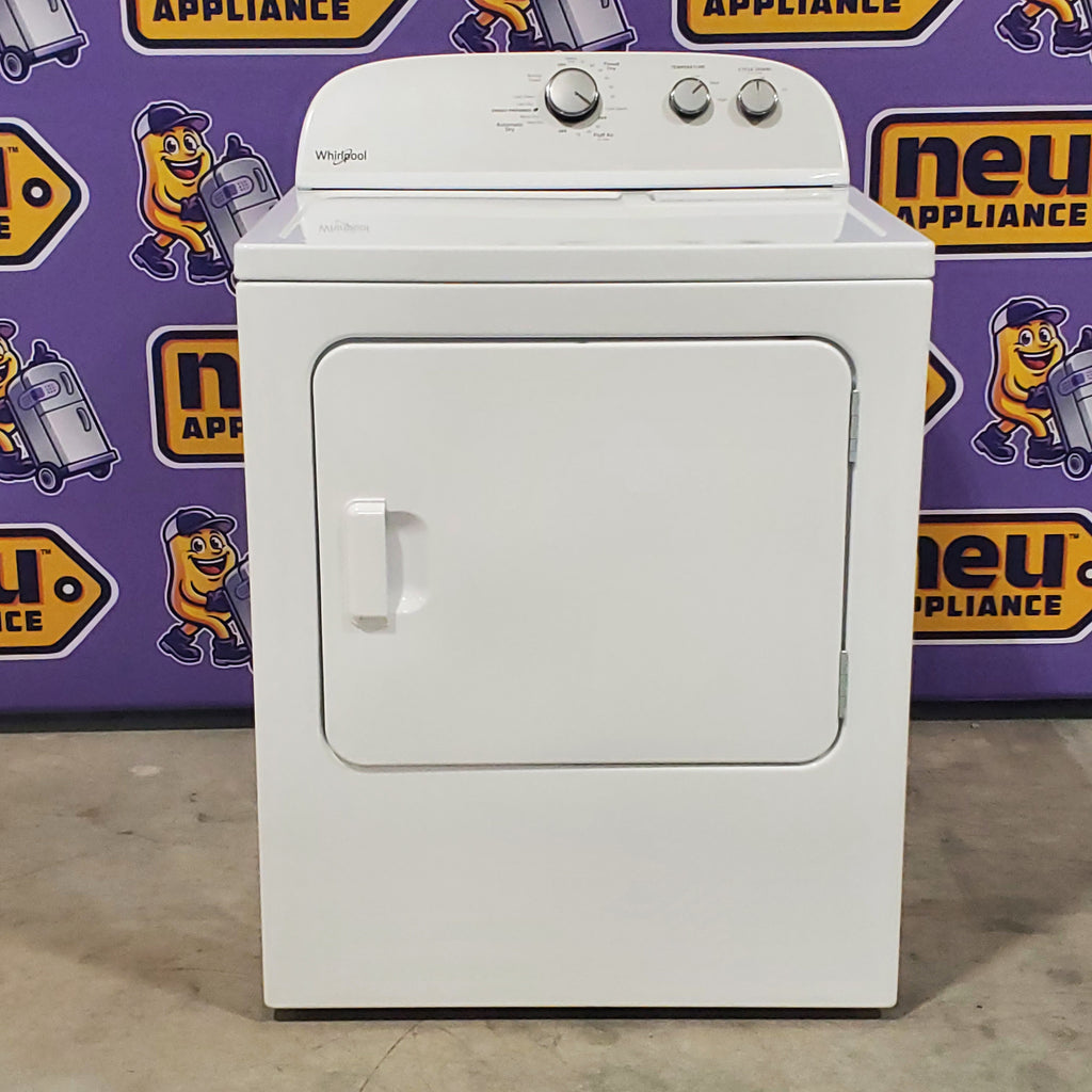 Pictures of Whirlpool 3.8–3.9 Cu. Ft. Top Load Washer with 2 in 1 Removable Agitator and Soil Level Selection WTW4957PW and Whirlpool 7-cu ft Vented Electric Dryer WED4815EW - Open Box - Neu Appliance Outlet - Discount Appliance Outlet in Austin, Tx