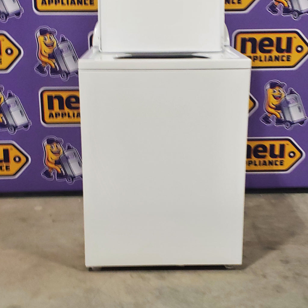 Pictures of Whirlpool 3.8–3.9 Cu. Ft. Top Load Washer with 2 in 1 Removable Agitator and Soil Level Selection WTW4957PW and Whirlpool 7-cu ft Vented Electric Dryer WED4815EW - Open Box - Neu Appliance Outlet - Discount Appliance Outlet in Austin, Tx