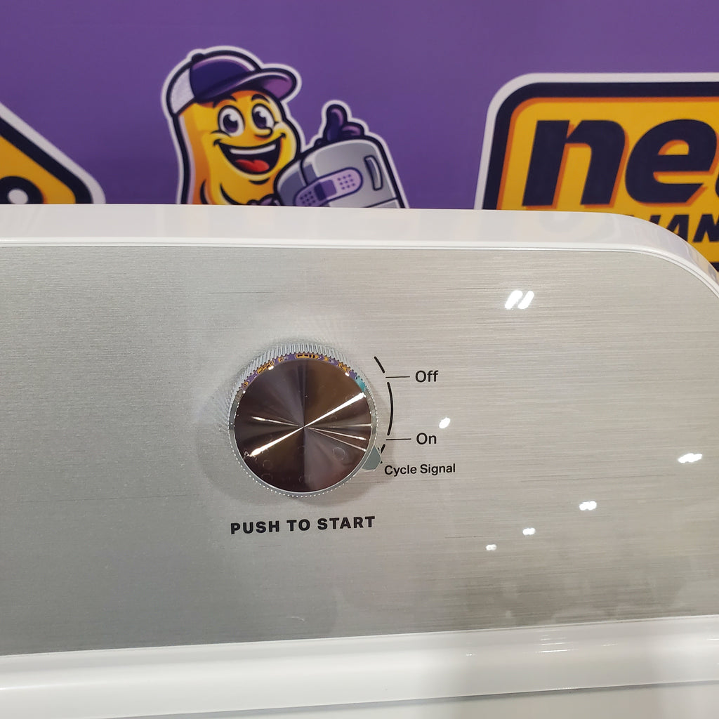 Pictures of Maytag Top Load 4.7 cu. ft. Agitator Washer with Extra Power and Deep Fill Option MVW5435PW and Electric Wrinkle Prevent 7.0 cu. ft Dryer with End of Cycle Signal MED4500MW - Open Box - Neu Appliance Outlet - Discount Appliance Outlet in Austin, Tx
