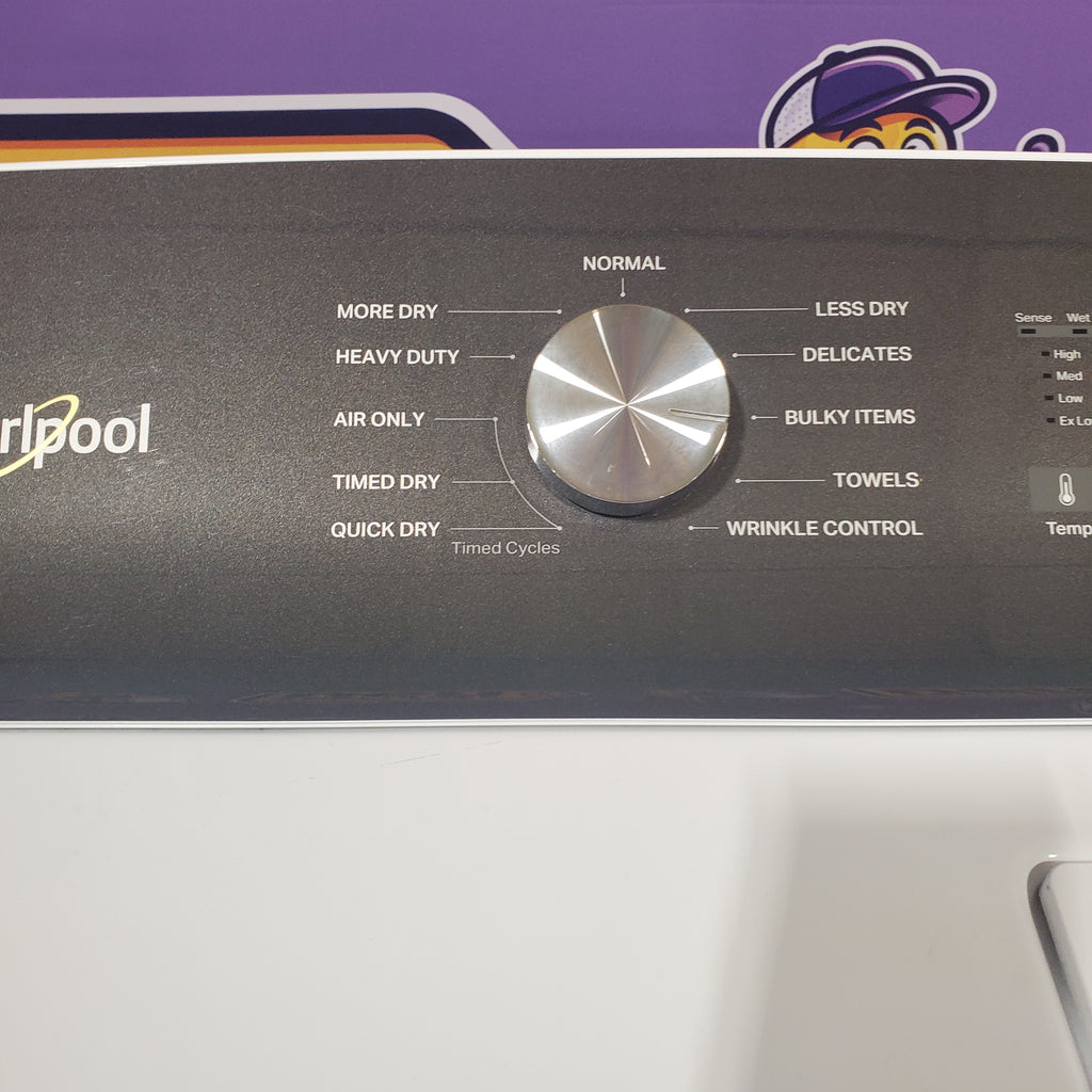 Pictures of Whirlpool 4.7–4.8 Cu. Ft. Top Load Washer with 2 in 1 Removable Agitator and Built-In Water Faucet and 7.0 Cu. Ft. Top Load Electric Moisture Sensing Dryer with Wrinkle Shield™ Option - Neu Appliance Outlet - Discount Appliance Outlet in Austin, Tx