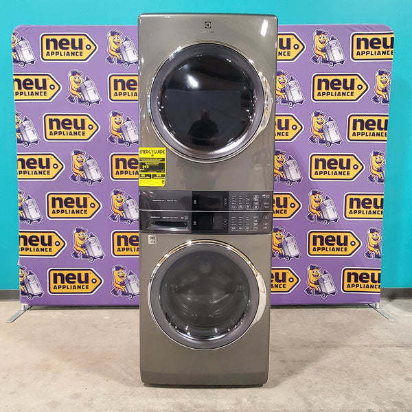 Electrolux Titanium 600 Series Laundry Tower Single Unit 4.5 cu ft Washer & 8 cu ft Electric Dryer Scratch & Dent - Minor