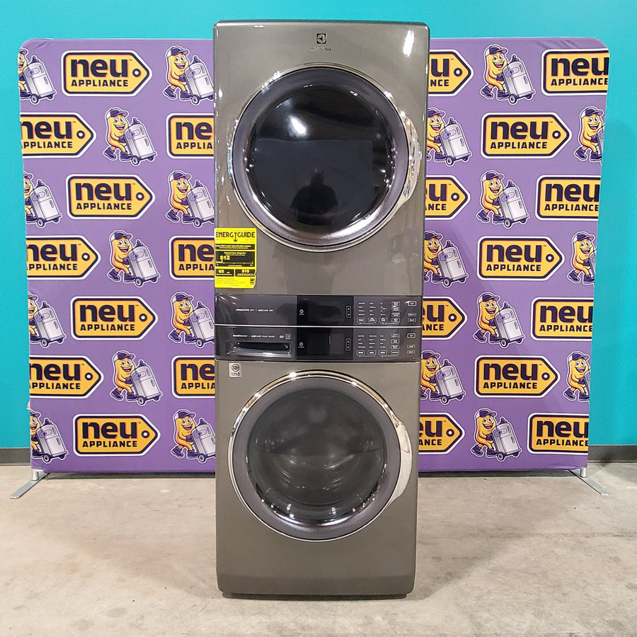 Electrolux Titanium 600 Series Laundry Tower Single Unit 4.5 cu ft Washer & 8 cu ft Electric Dryer Scratch & Dent - Minor