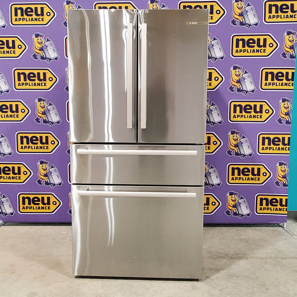 Bosch Stainless Steel - Anti Fingerprint 800 Series 36'' French Door Bottom Mount Refrigerator B36CL80SNS - Scratch & Dent - Minor