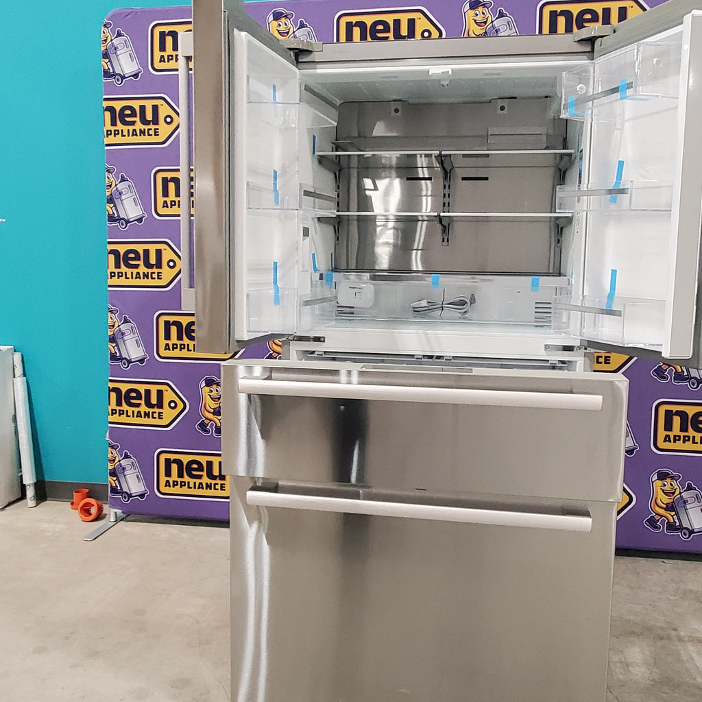 Pictures of Bosch Stainless Steel - Anti Fingerprint 800 Series 36'' French Door Bottom Mount Refrigerator B36CL80SNS - Scratch & Dent - Minor - Neu Appliance Outlet - Discount Appliance Outlet in Austin, Tx