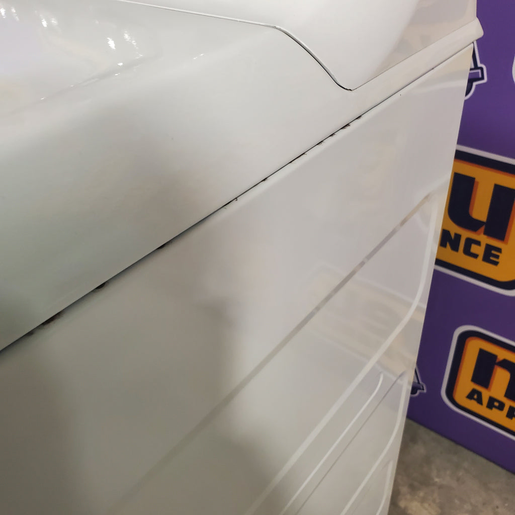 Pictures of GE 4.5 cu. ft. Capacity Washer with Stainless Steel Basket, Cold Plus and Wash Boost and GE 7.2 cu. ft. Capacity Electric Dryer with Up To 120 ft. Venting and Extended Tumble - Neu Appliance Outlet - Discount Appliance Outlet in Austin, Tx