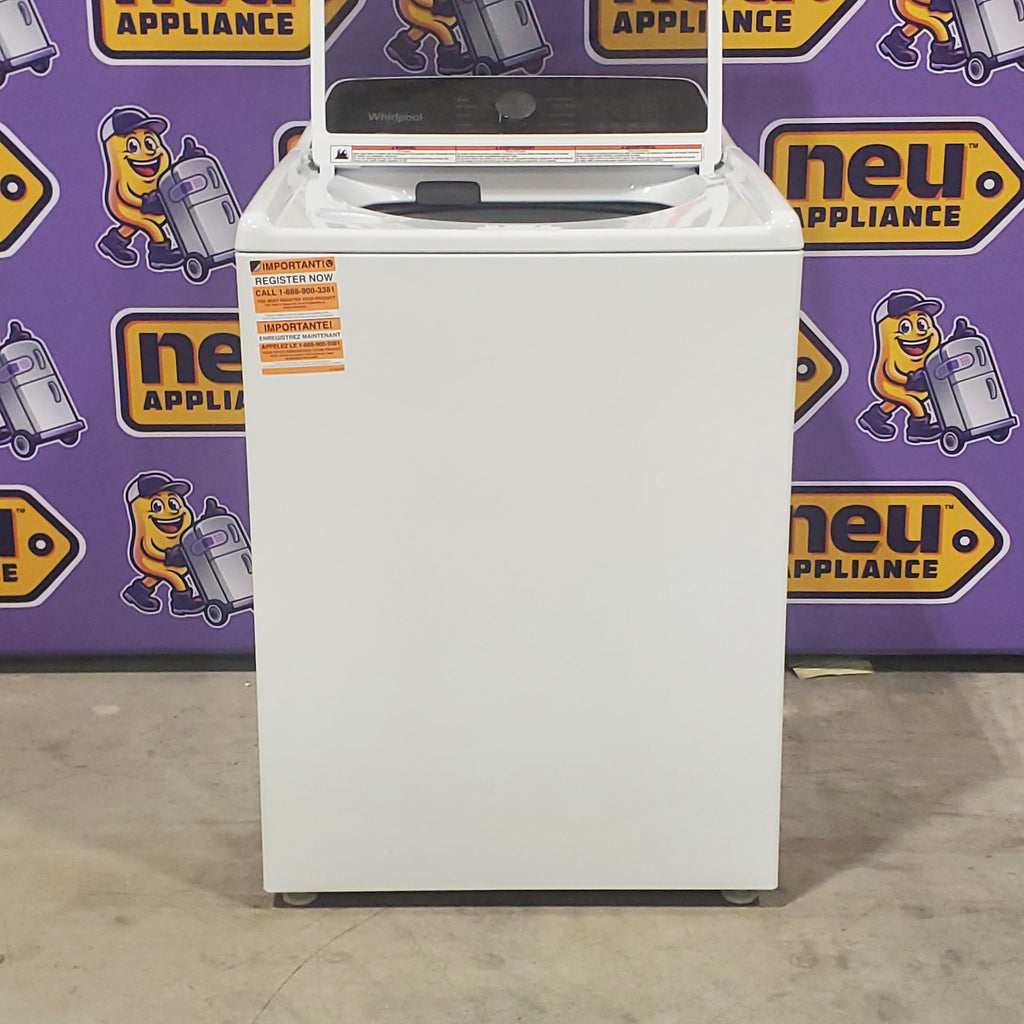 Pictures of Whirlpool Top Load 4.7-4.8 Cu. Ft. Washer with 2 in 1 Removable Agitator and Built-in Faucet WTW5057LW - Open Box - Neu Appliance Outlet - Discount Appliance Outlet in Austin, Tx
