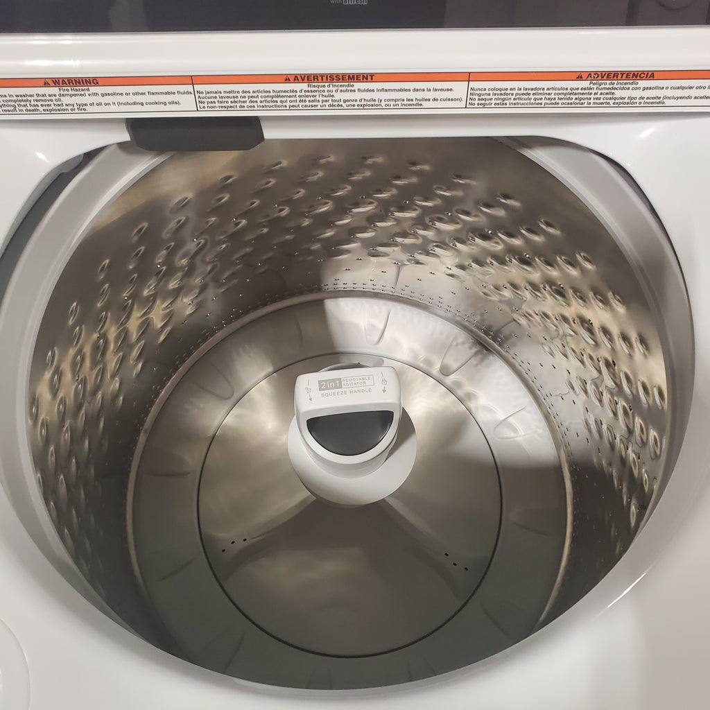 Pictures of Whirlpool Top Load 4.7-4.8 Cu. Ft. Washer with 2 in 1 Removable Agitator and Built-in Faucet WTW5057LW - Open Box - Neu Appliance Outlet - Discount Appliance Outlet in Austin, Tx