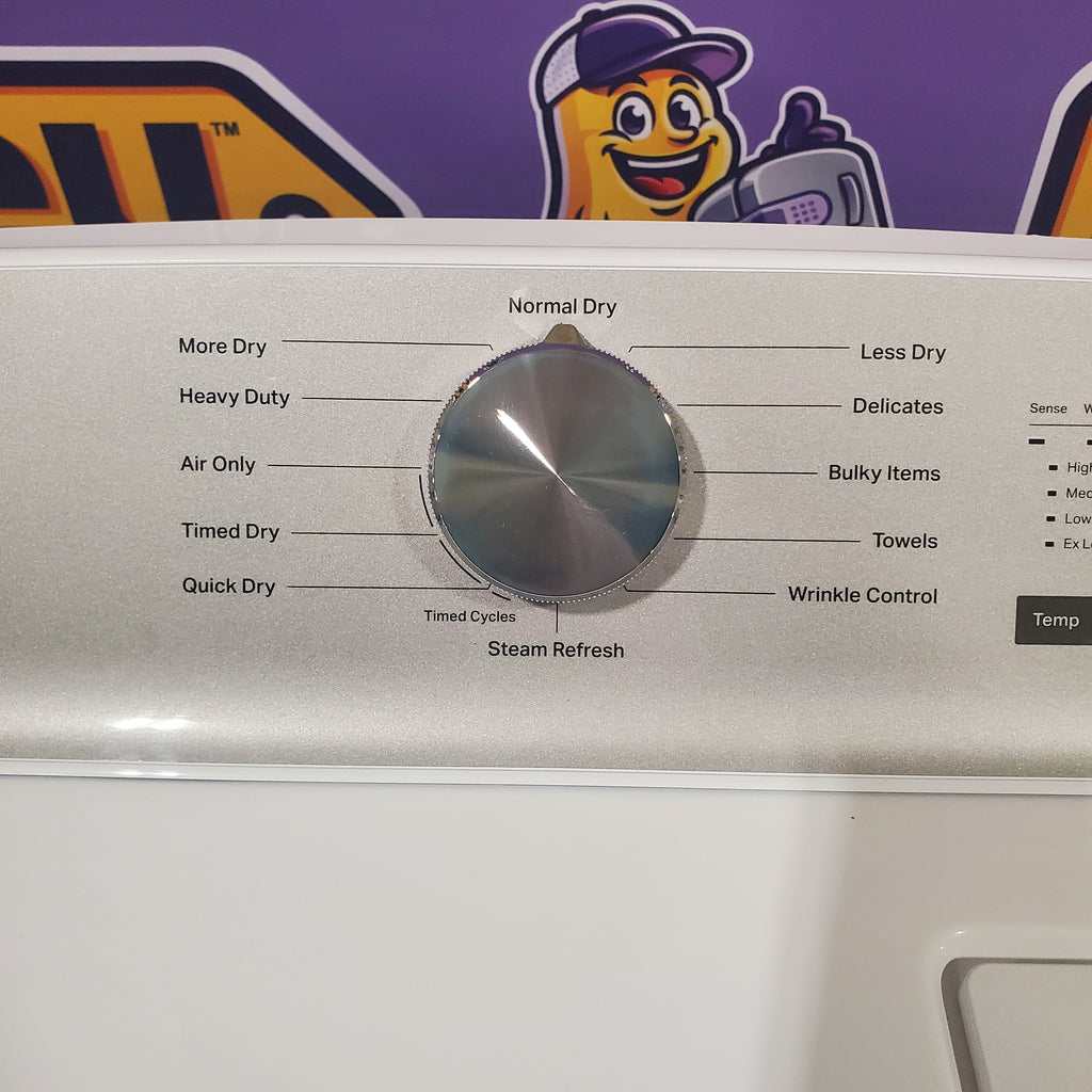 Pictures of Maytag Pet Pro Top Load Electric 7.0 Cu. Ft. Dryer with Moisture Sensing and XL Lint Trap MED6500MW - Open Box - Neu Appliance Outlet - Discount Appliance Outlet in Austin, Tx