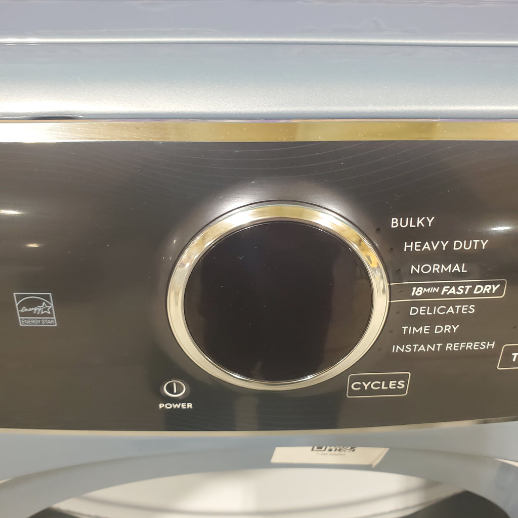 Pictures of Glacier Blue Electrolux 27 in. 4.5 cu.ft. HE Front Load ENERGY STAR Washer with LuxCare Wash System 20-minutes Fast Wash ELFW7437AG and 8 cu.ft. Electric Dryer vented Front Load Perfect Steam Dryer with Instant Refresh ELFE7437AG - Neu Appliance Outlet - Discount Appliance Outlet in Austin, Tx