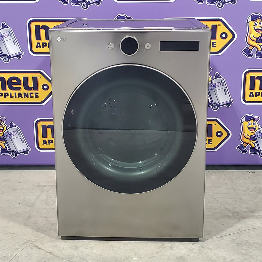 LG Ultra Large Capacity Smart Front Load Electric Energy Star 7.4 Cu. Ft. Dryer with Sensor Dry and Steam Technology DLEX5500V - Scratch and Dent (Minor)