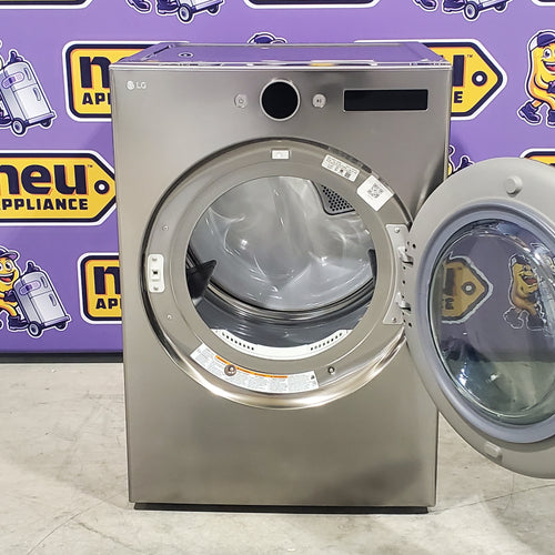 Pictures of LG Ultra Large Capacity Smart Front Load Electric Energy Star 7.4 Cu. Ft. Dryer with Sensor Dry and Steam Technology DLEX5500V - Scratch and Dent (Minor) - Neu Appliance Outlet - Discount Appliance Outlet in Austin, Tx