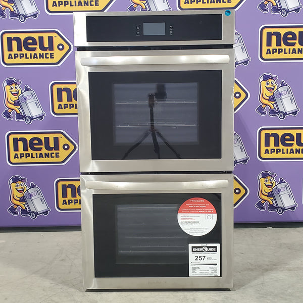 Frigidaire Electric 30 Inch Wall Oven with Convection Bake, Self Clean, and Keep Warm Setting FCWD3027AS - Scratch and Dent (Moderate)