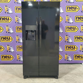 Pictures of Frigidaire Standard Depth 33 Inch 22 Cu. Ft. Refrigerator with Even Temp Cooling System, Bright LED Lighting, and Energy Star FRSS2323AB - Scratch and Dent (Minor) - Neu Appliance Outlet - Discount Appliance Outlet in Austin, Tx