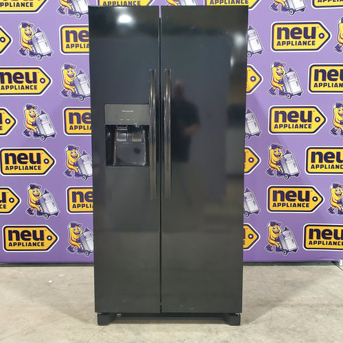 Pictures of Frigidaire Standard Depth 33 Inch 22 Cu. Ft. Refrigerator with Even Temp Cooling System, Bright LED Lighting, and Energy Star FRSS2323AB - Scratch and Dent (Minor) - Neu Appliance Outlet - Discount Appliance Outlet in Austin, Tx