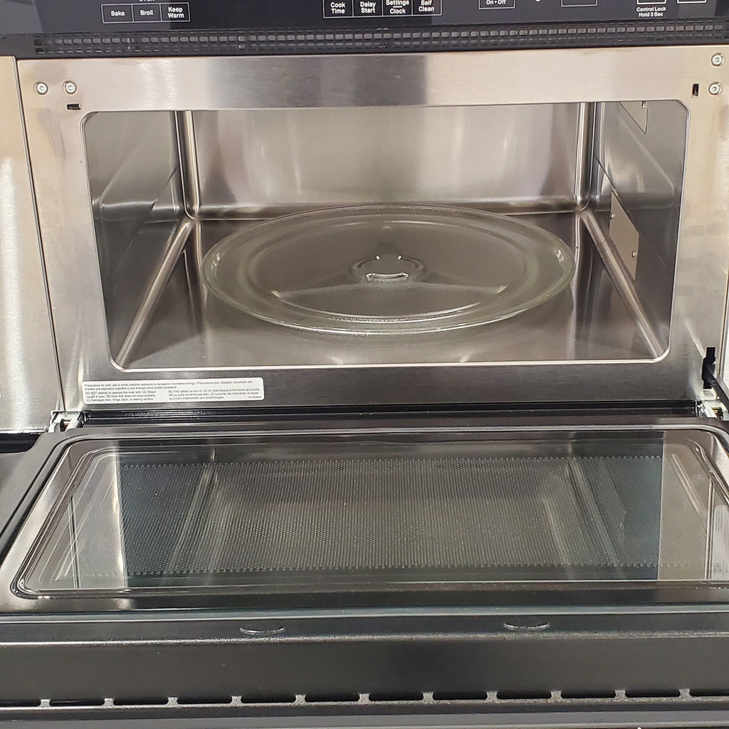Pictures of Whirlpool 6.4 Total Cu. Ft. Combo Self Cleaning Wall Oven with Self Cleaning Option and Keep Warming Setting WOEC3030LS - Open Box - Neu Appliance Outlet - Discount Appliance Outlet in Austin, Tx