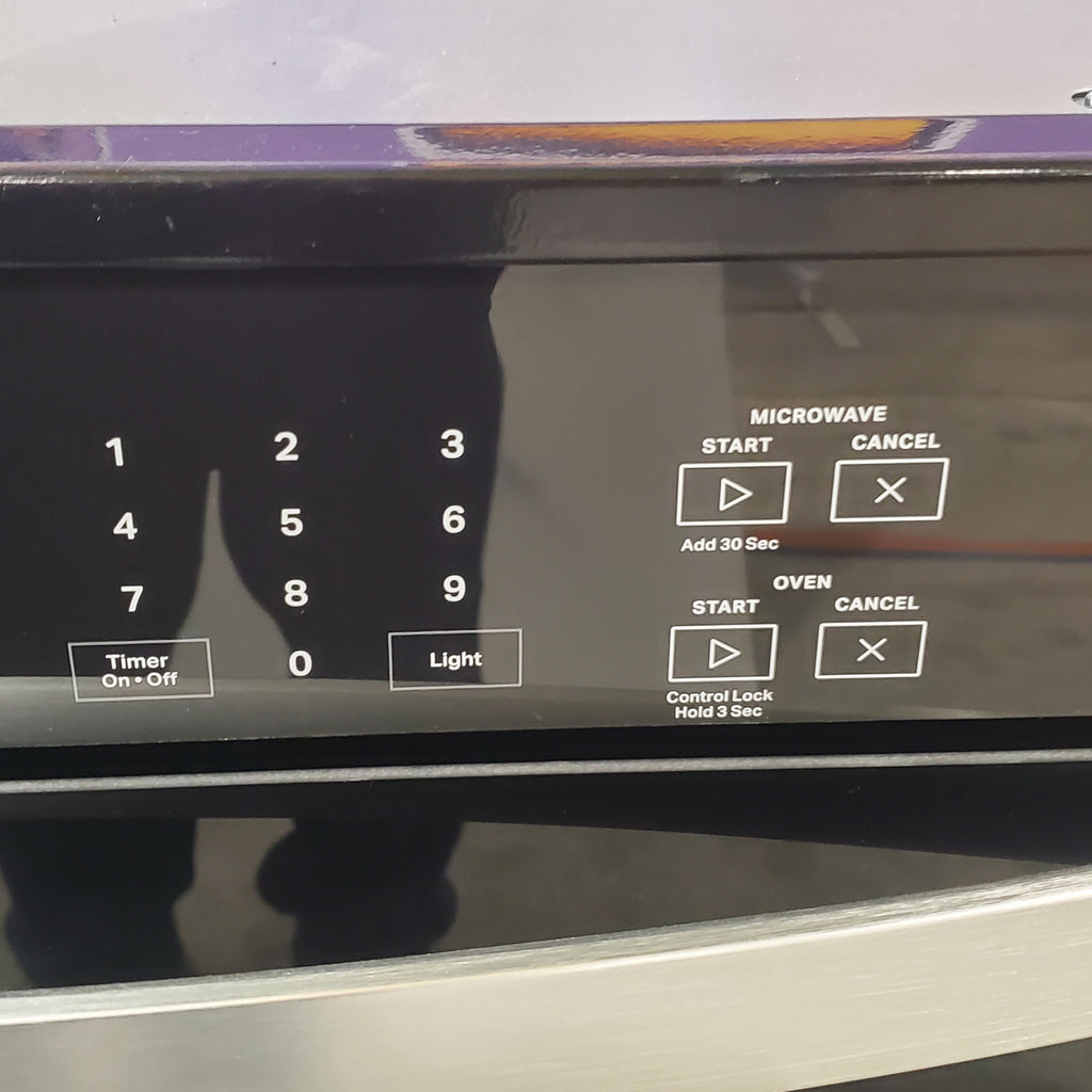 Pictures of Whirlpool 6.4 Total Cu. Ft. Combo Self Cleaning Wall Oven with Self Cleaning Option and Keep Warming Setting WOEC3030LS - Open Box - Neu Appliance Outlet - Discount Appliance Outlet in Austin, Tx