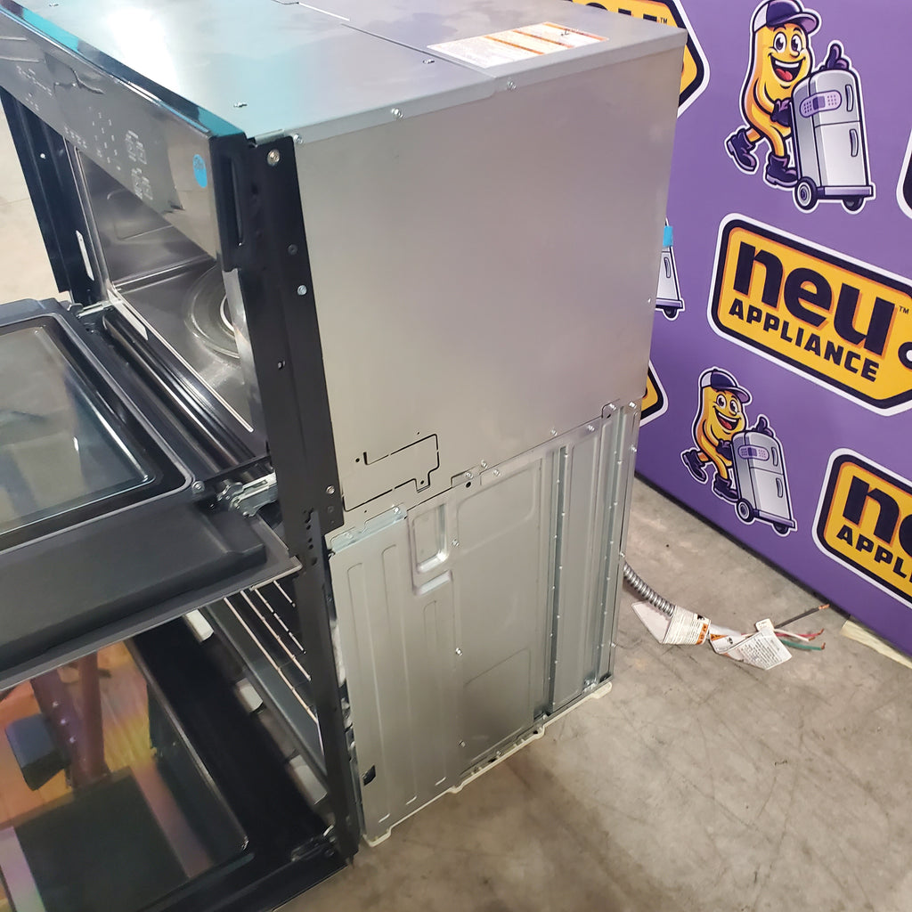 Pictures of Whirlpool 6.4 Total Cu. Ft. Combo Self Cleaning Wall Oven with Self Cleaning Option and Keep Warming Setting WOEC3030LS - Open Box - Neu Appliance Outlet - Discount Appliance Outlet in Austin, Tx